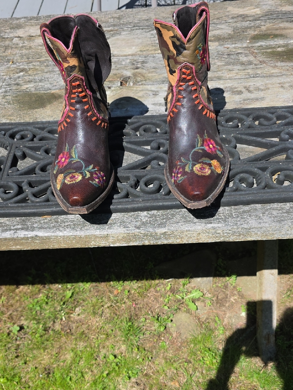 Double D Ranch Cosmic Camo 7" Boots